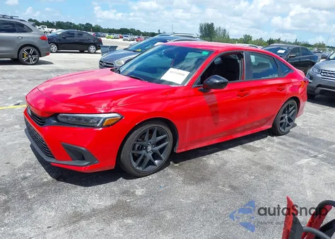 2024 Honda Civic Sport из США, поврежденный, VIN 2HGFE2F53RH515370